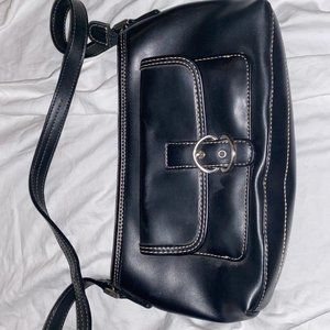 liz claiborne black purse